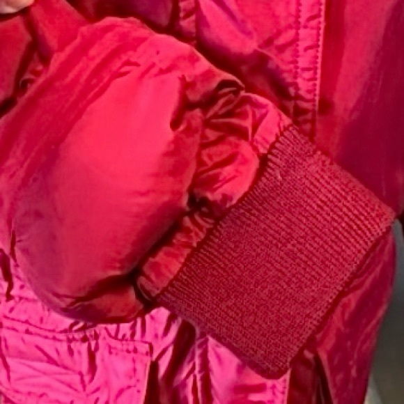 EDDIE BAUER Red Goose Down Coat - Picture 6 of 10